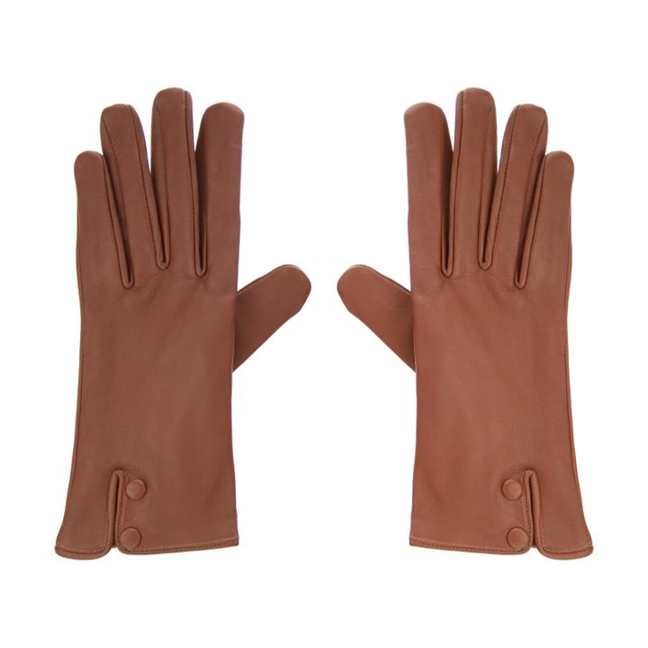 دستکش زنانه چرم مشهد مدل R0149-087 Mashad Leather R0149-087 Gloves For Women